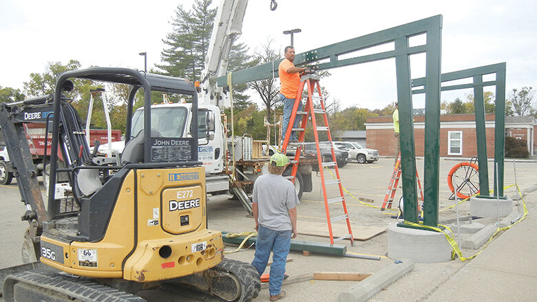 EV charging station installed at Festus Library